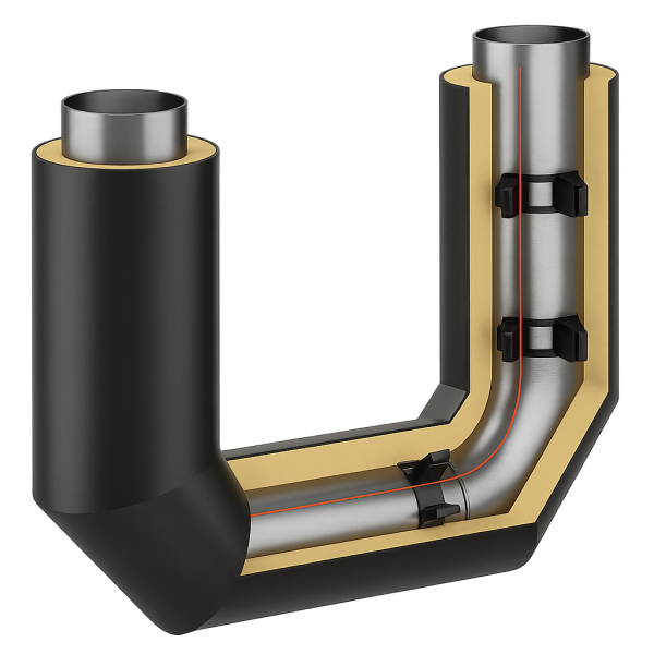 П-образный элемент 76×3-1 ППУ-ПЭ
